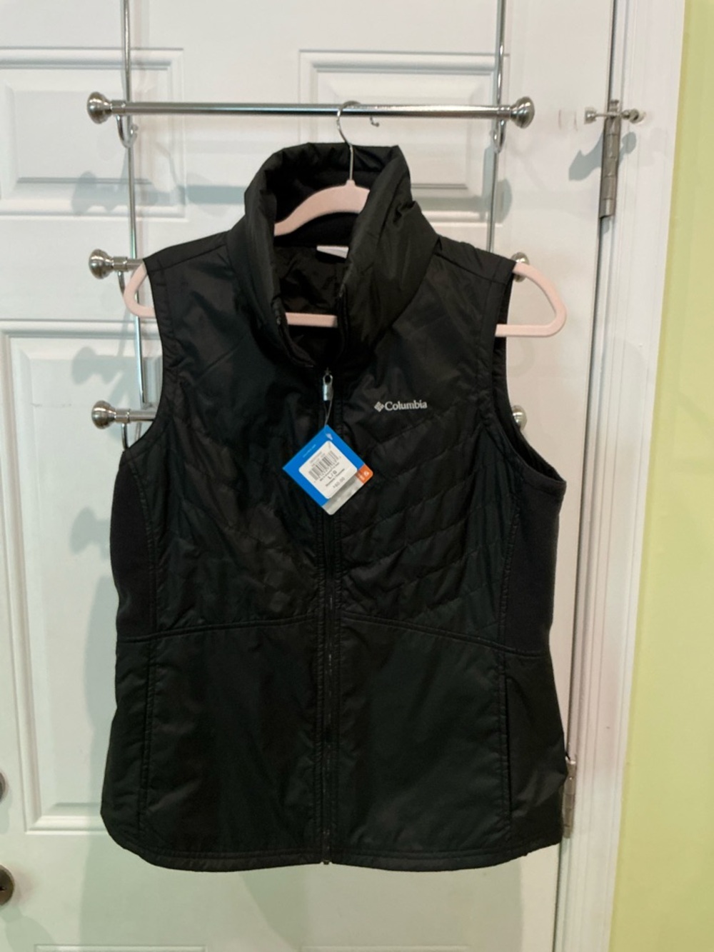 Columbia Black Quilted Packable Vest